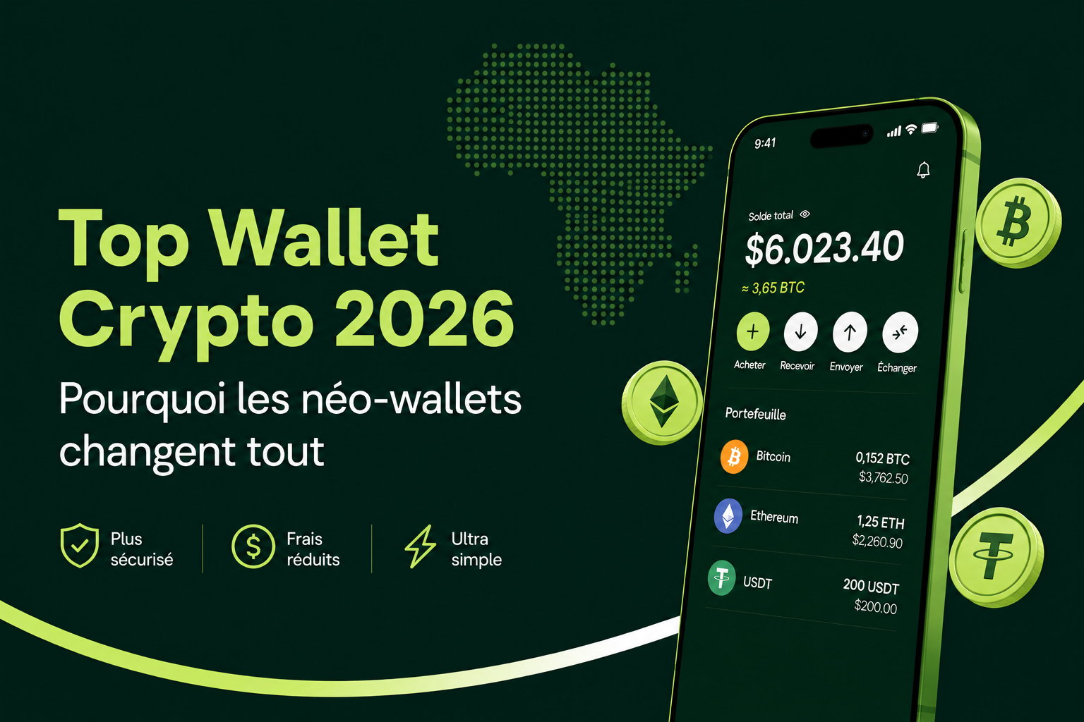 Top wallet Afrique Francophone